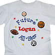 31407X - Future All-Star Personalized Youth T-Shirt
